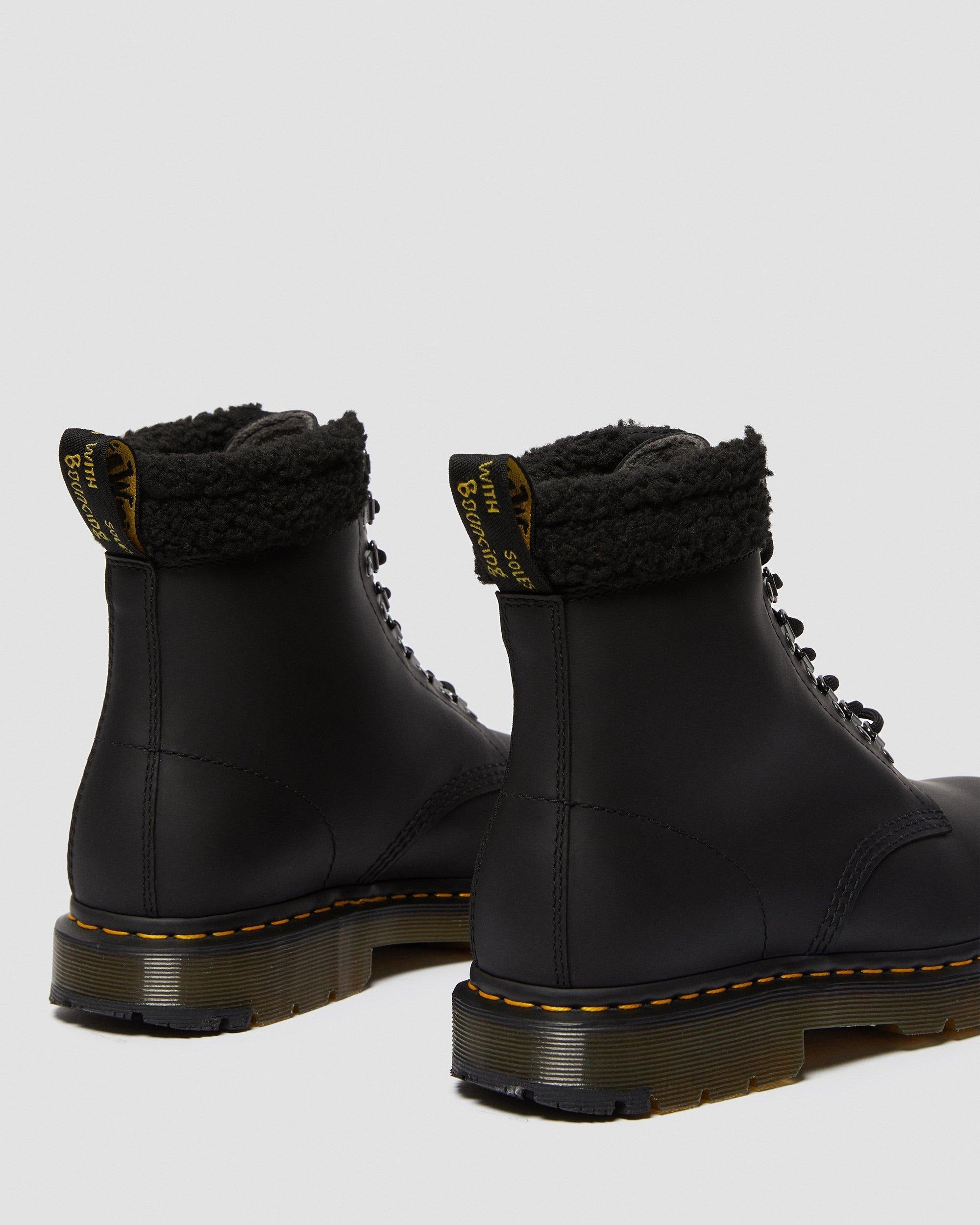 Dr Martens Dr Martens 1460 Wintergrip Fleece Leather Boots Boot