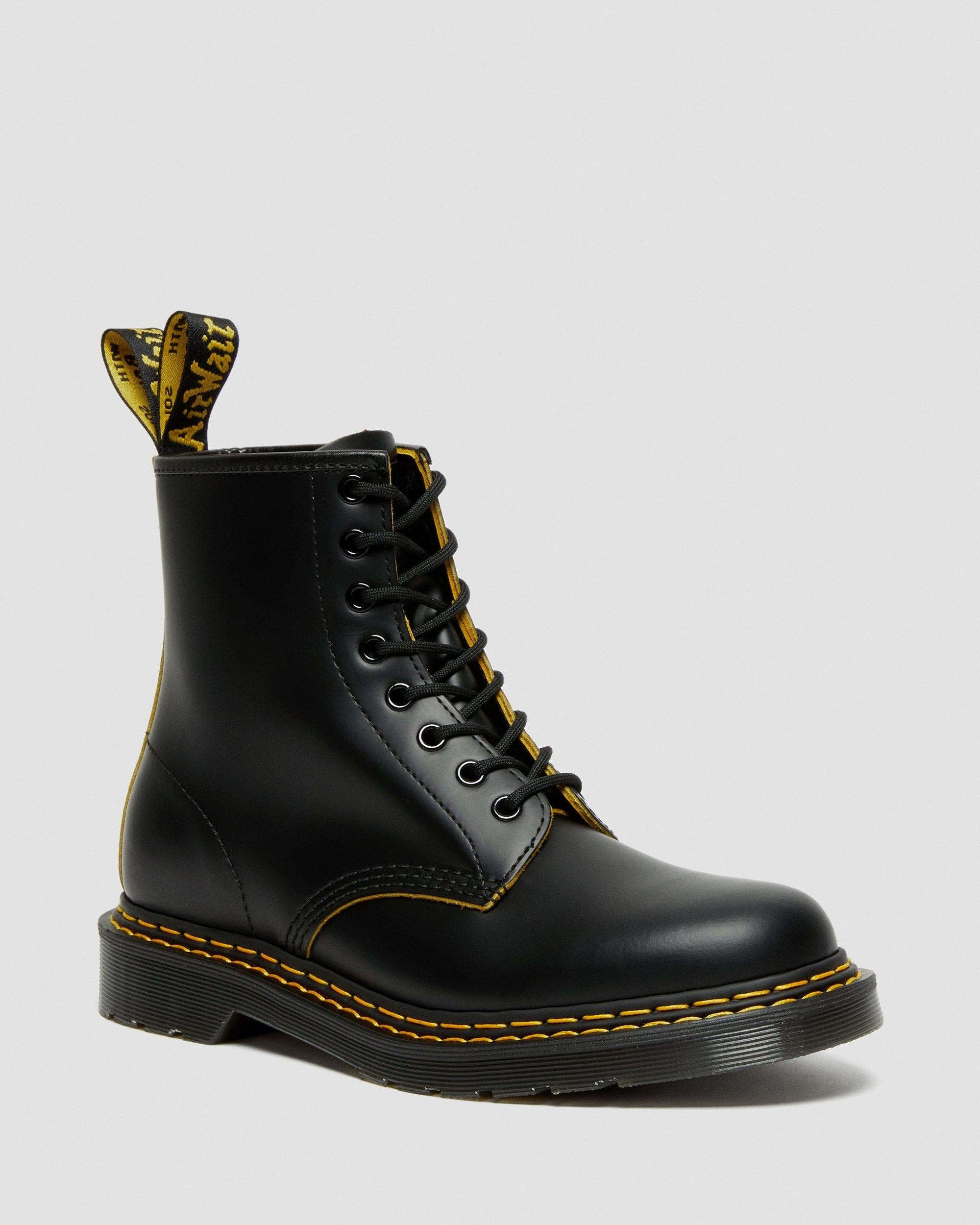 Dr Martens Dr Martens 1460 Double Stitch Leather Lace Up Boots Boot