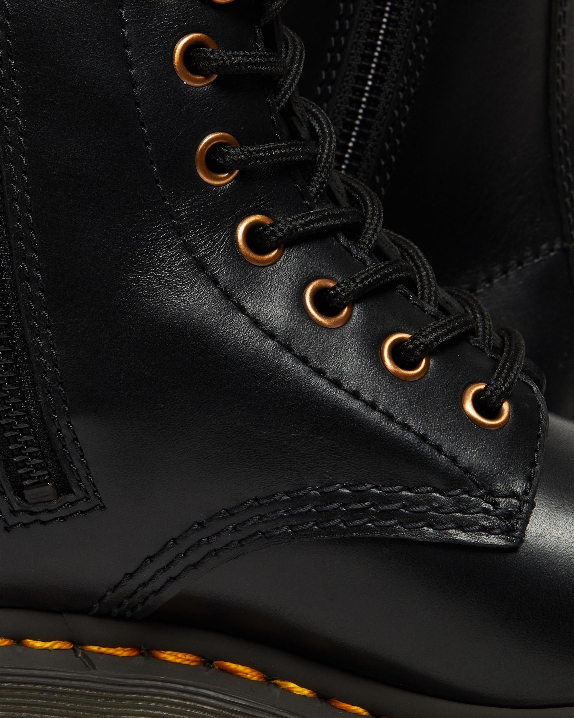 Dr Martens Dr Martens 1460 Pascal Rose Gold Hardware Leather Lace Up Boots Boot