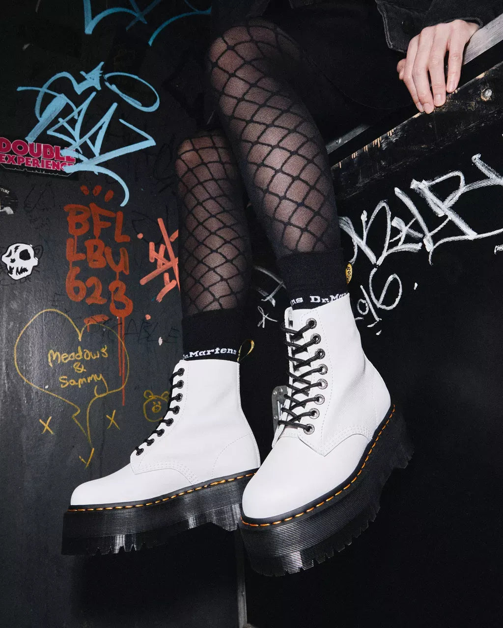 Dr Martens Dr Martens 1460 Max Leather Platform Boots Boot