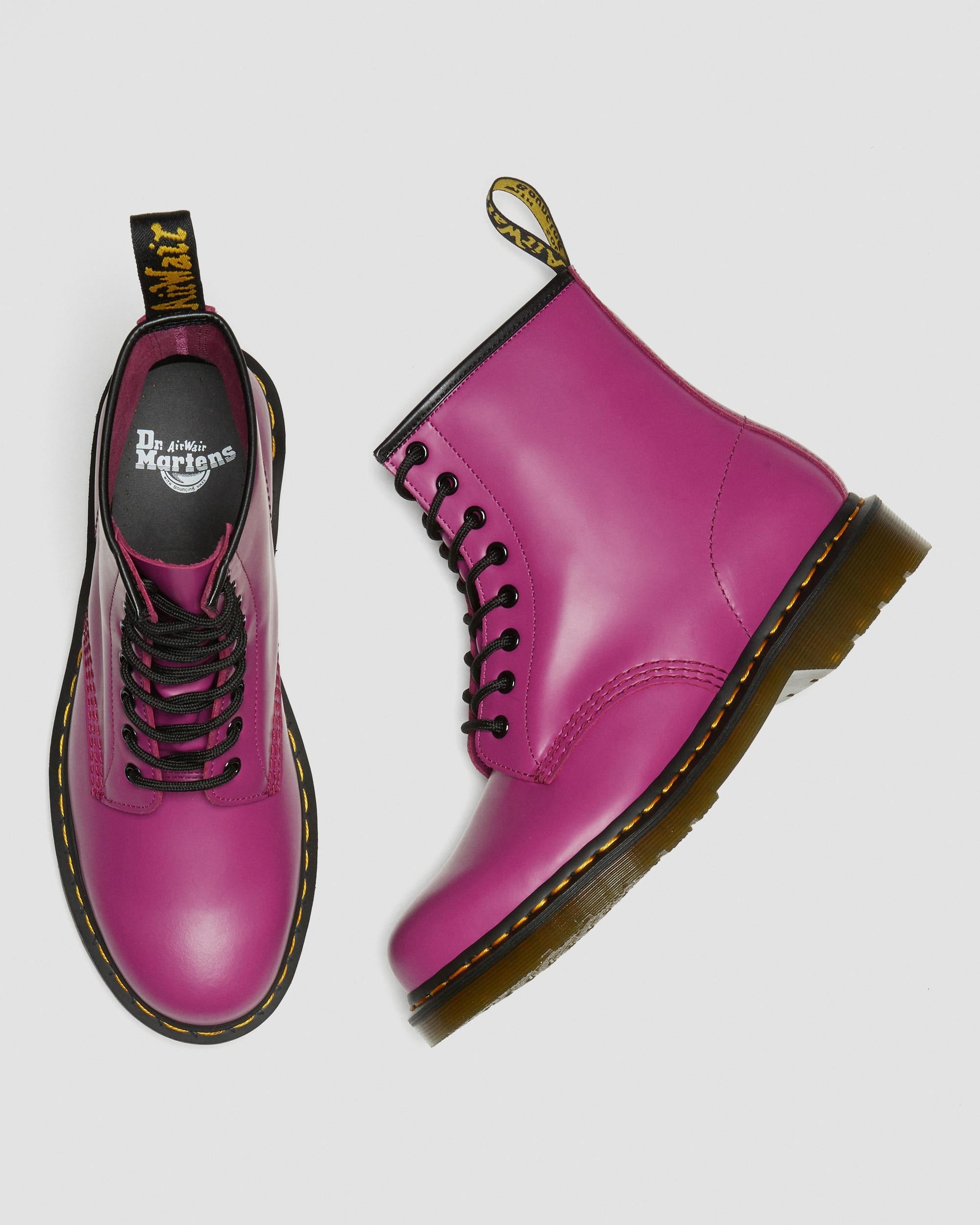 Dr Martens 1460 Smooth Leather Lace Up Boots