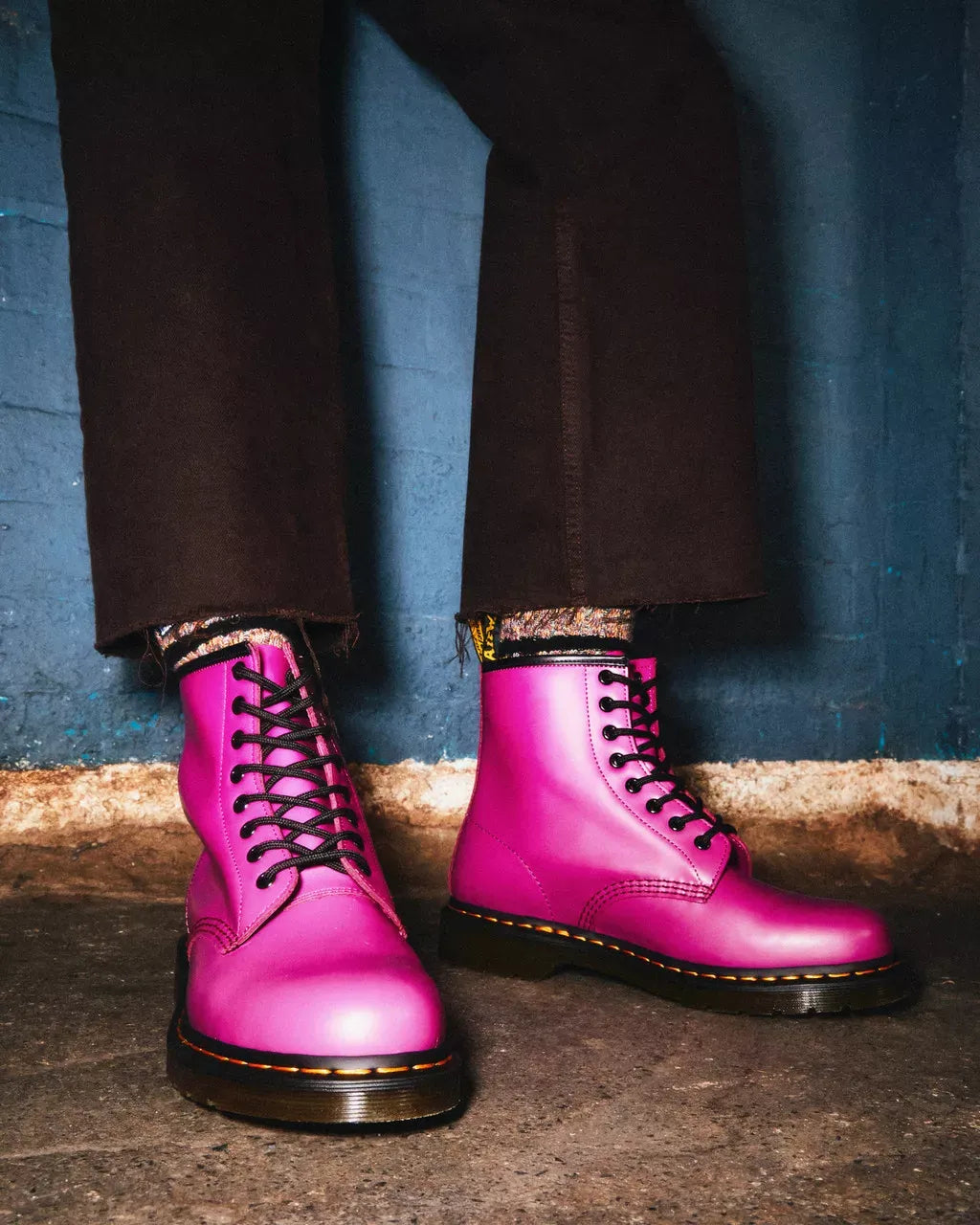 Dr Martens 1460 Smooth Leather Lace Up Boots