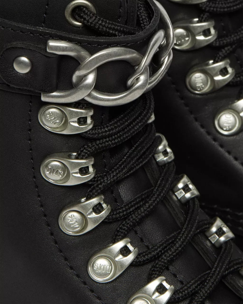Dr Martens Dr Martens 1460 Pascal Chain Leather Lace Up Boots Boot