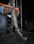 Dr Martens Dr Martens 1460 Pascal Chain Leather Lace Up Boots Boot