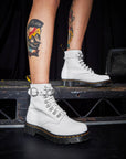 Dr Martens Dr Martens 1460 Pascal Chain Leather Lace Up Boots Boot