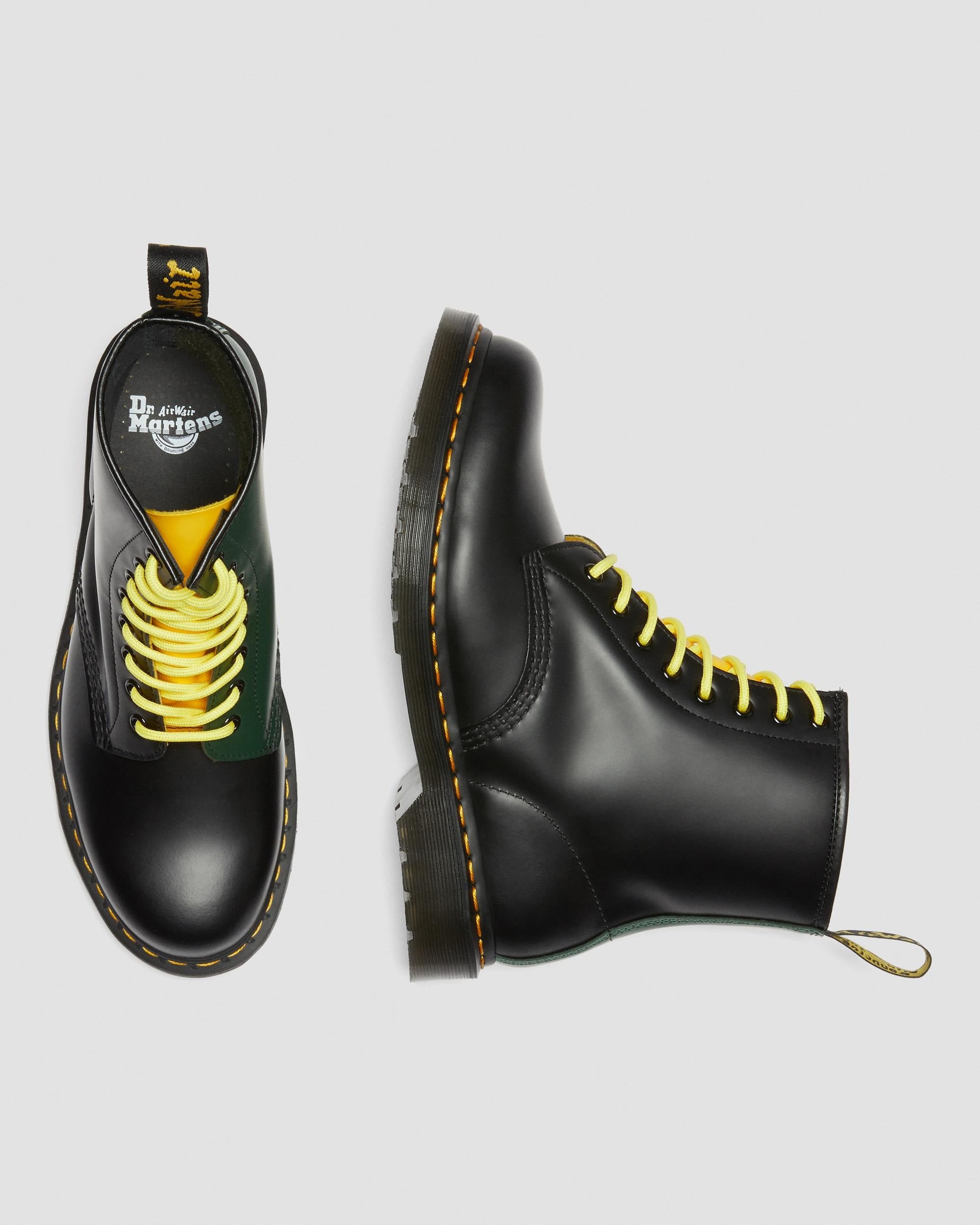 Dr Martens Dr Martens 1460 Contrast Smooth Leather Lace Up Boots Boot