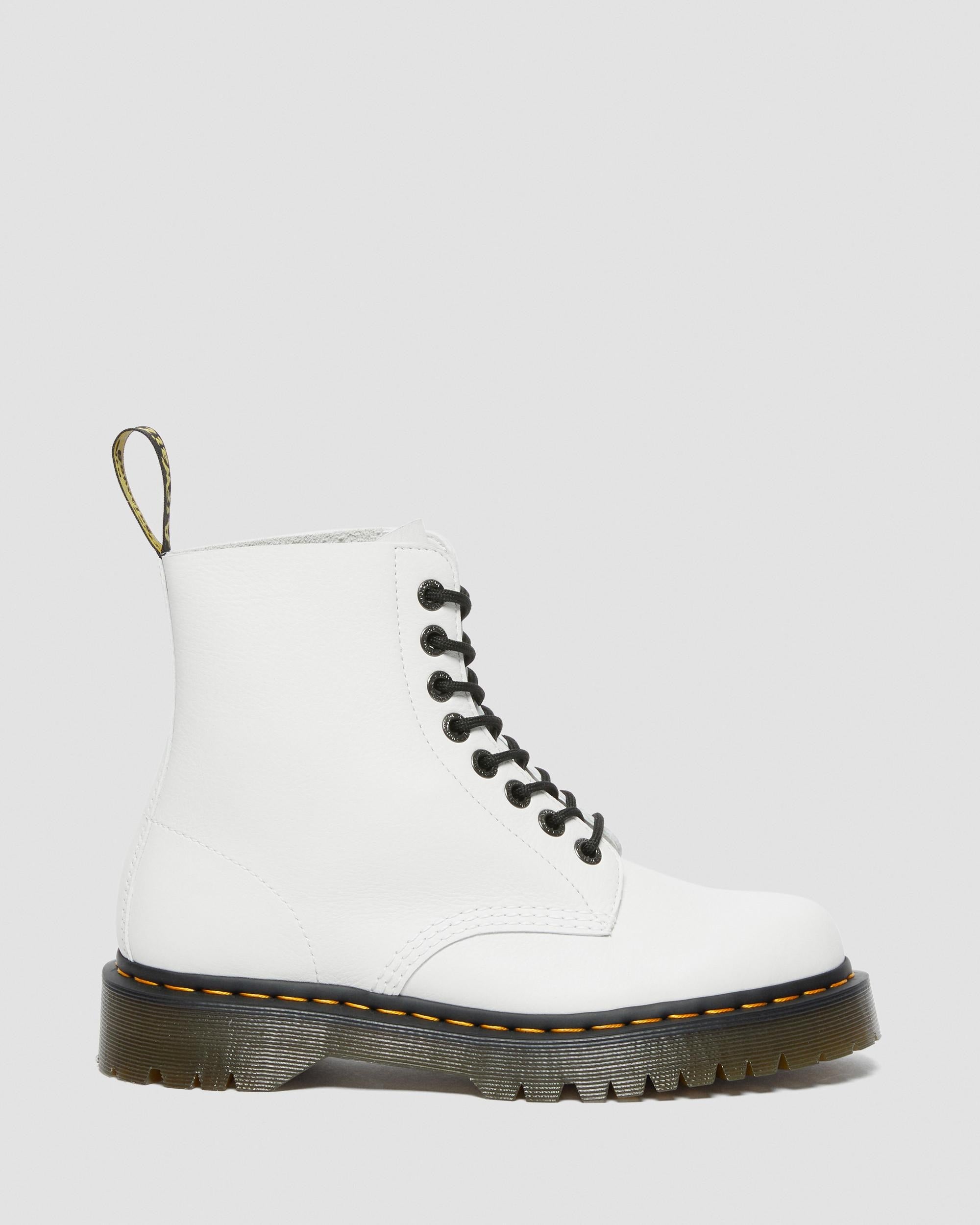 Dr Martens Dr Martens 1460 Pascal Bex Pisa Leather Lace Up Boots Boot White UK 3