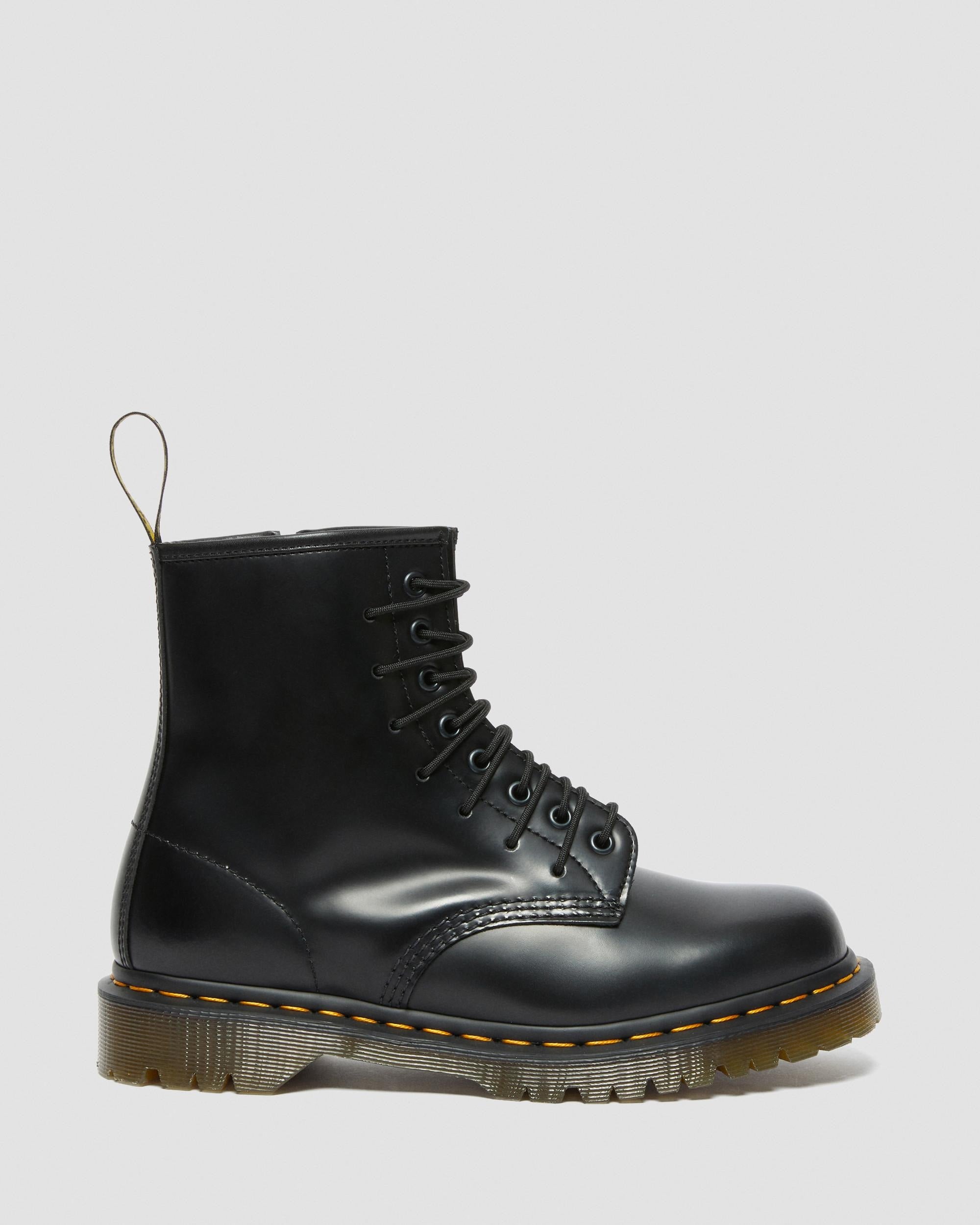 Dr Martens Dr Martens 1460 Extreme Laces Polished Smooth Leather Boots Boot Black UK 3