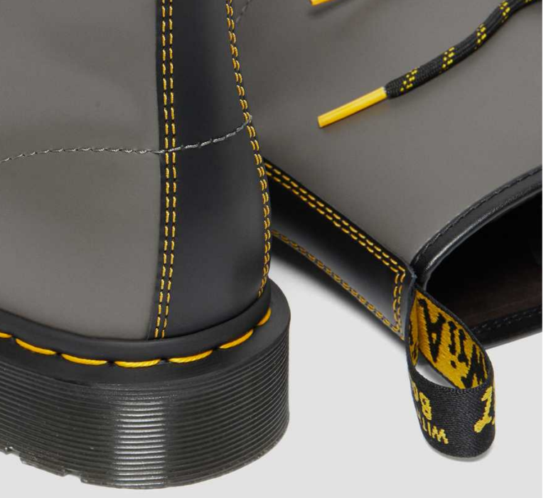 Dr Martens Dr Martens 1460 Smooth Clash Leather Lace Up Boots Boot