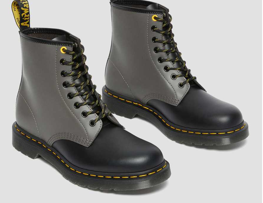 Dr Martens Dr Martens 1460 Smooth Clash Leather Lace Up Boots Boot