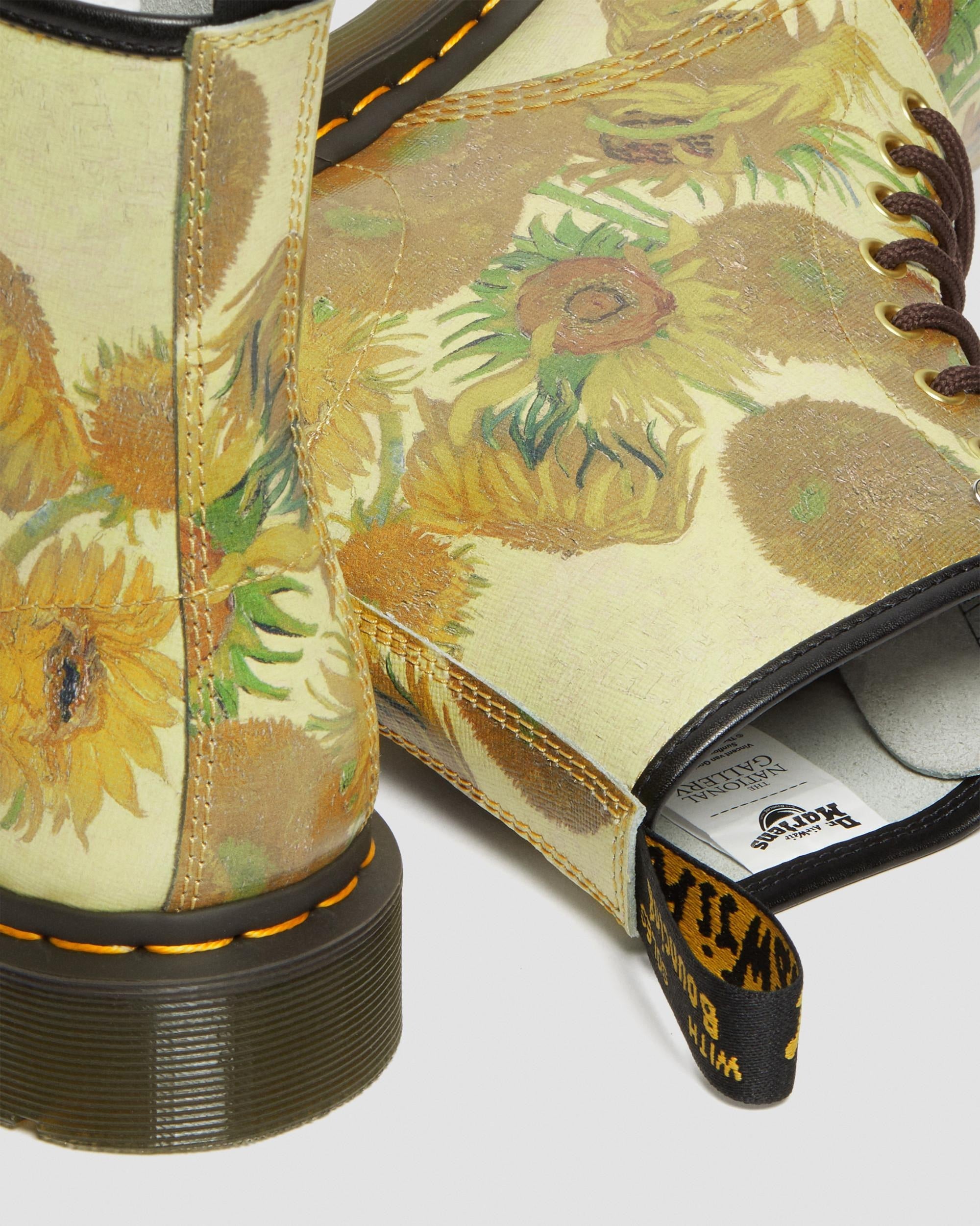 Dr Martens Dr Martens The National Gallery 1460 Sunflowers Leather Boots Boot