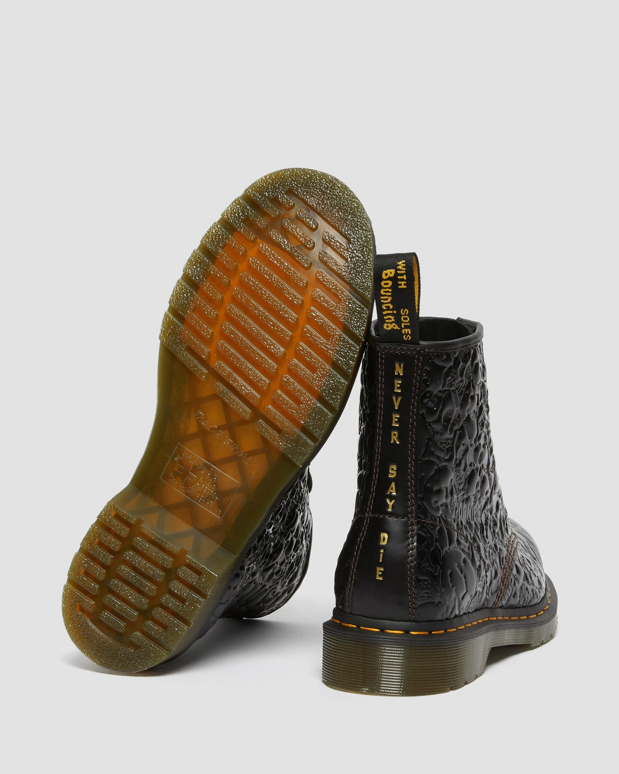 Dr Martens Dr Martens 1460 WB Goonies Emboss Leather Lace Up Boots Boot