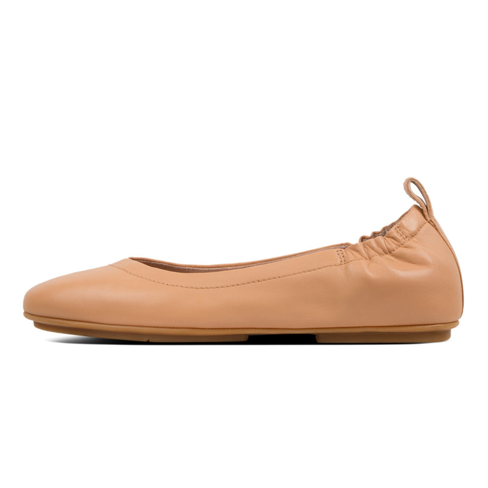 Soft Leather Ballet Pumps ALLEGRO Dynamicush Blush 4