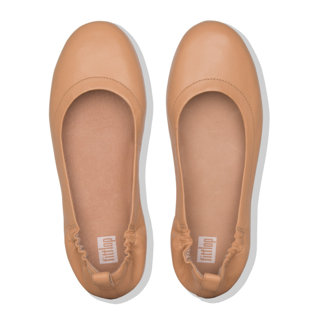 FitFlop FitFlop ALLEGRO Soft Leather Ballet Pumps    