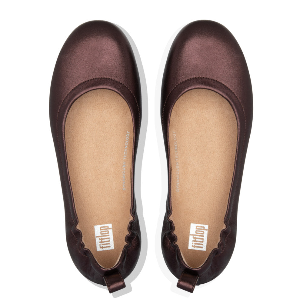 FitFlop FitFlop ALLEGRO Soft Leather Ballet Pumps    