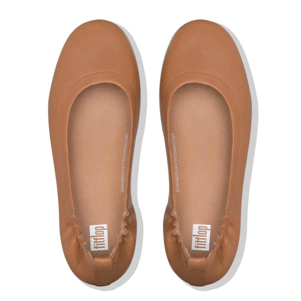 FitFlop FitFlop ALLEGRO Soft Leather Ballet Pumps    