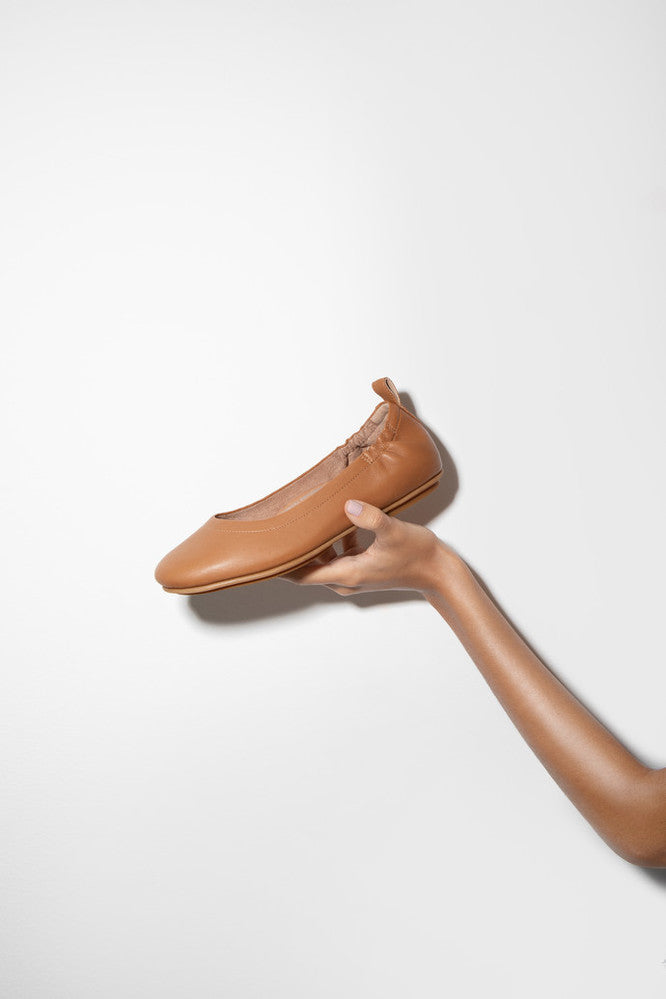 Soft Leather Ballet Pumps ALLEGRO Dynamicush