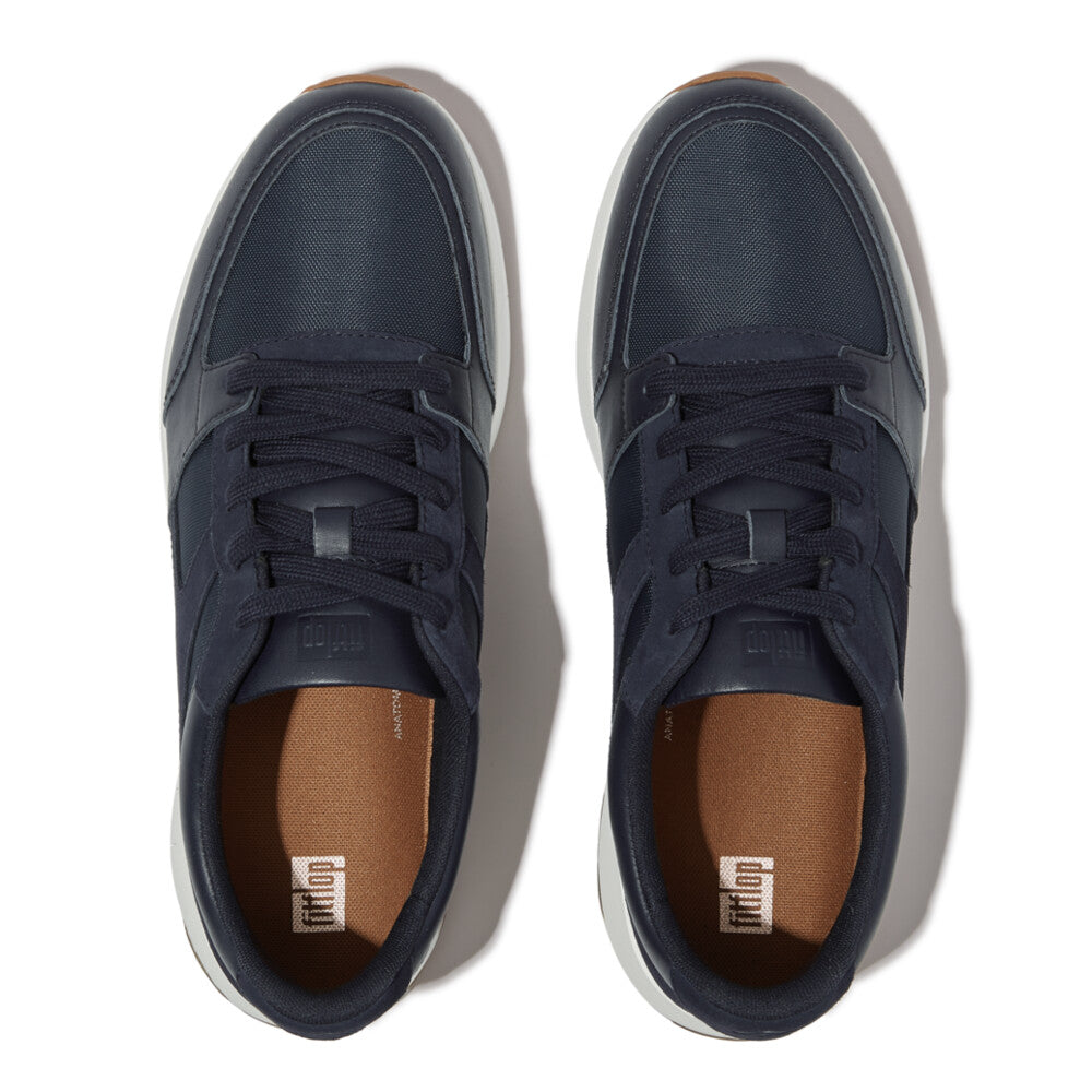 Mens Material-Mix Panel Trainers ANATOMIFLEX Anatomiflex