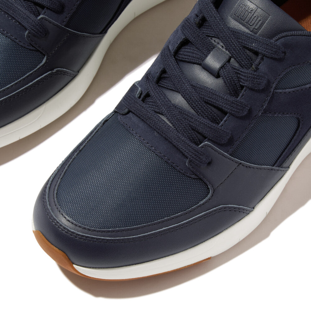Mens Material-Mix Panel Trainers ANATOMIFLEX Anatomiflex
