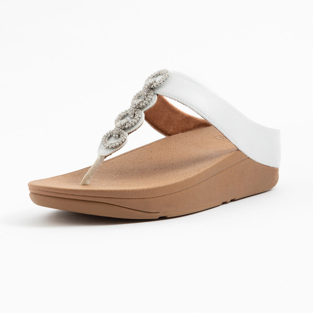 FitFlop FINO Sparkle Toe-Post Sandals - Trenton