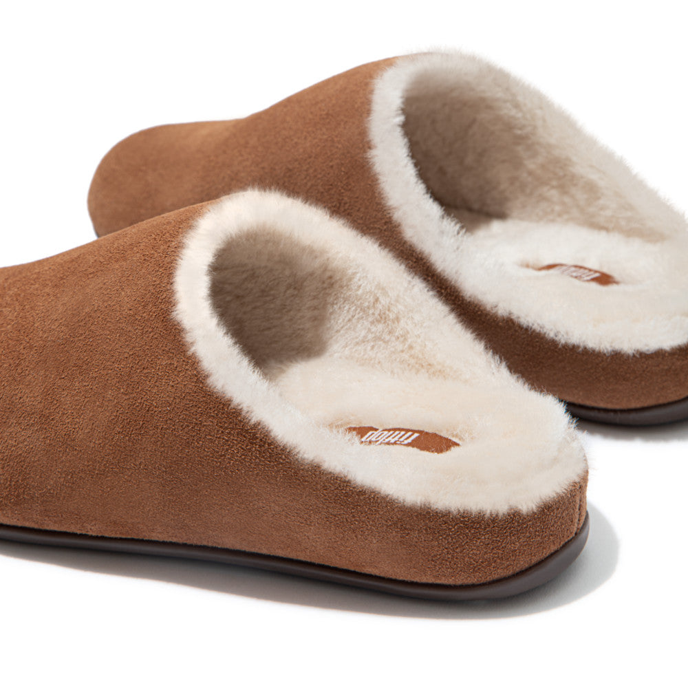 Sherling Suede Slippers CHRISSIE iQushion