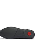 FitFlop FitFlop Danser Cap-toe Leather Ballet Flats All Black Shoes