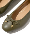 FitFlop FitFlop Delicato Bow Soft Leather Ballerinas Loafers & Laceups   