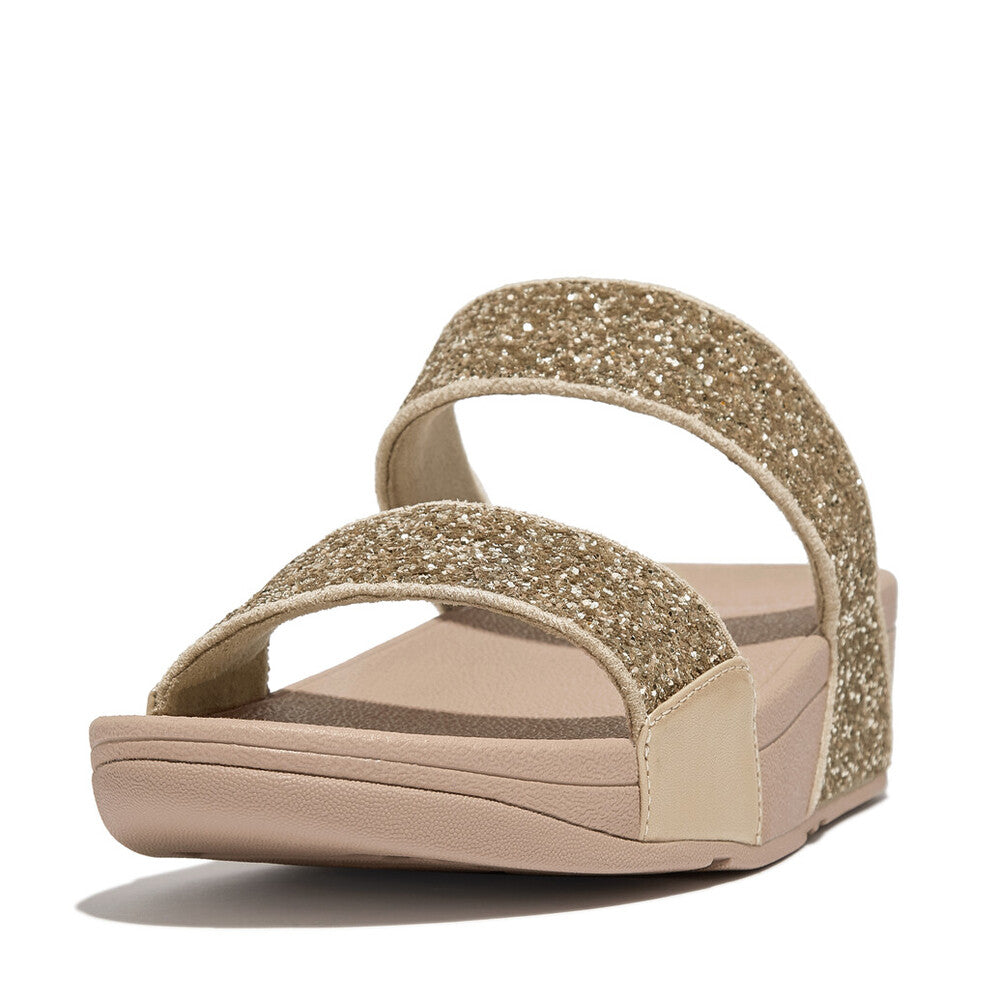 FitFlop FitFlop LULU Glitter Slide Sandals    