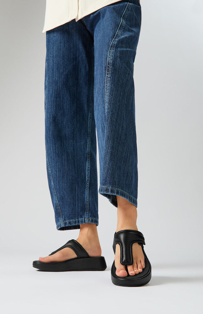 Adjustable Padded-Leather Flatform F-MODE Microwobbleboard