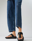Adjustable Padded-Leather Flatform F-MODE Microwobbleboard