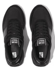 Flow Fabric/Suede/Leather Flatform Trainers F-MODE Microwobbleboard