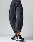 Flow Fabric/Suede/Leather Flatform Trainers F-MODE Microwobbleboard