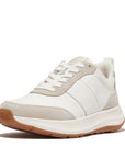Flow Fabric/Suede/Leather Flatform Trainers F-MODE Microwobbleboard