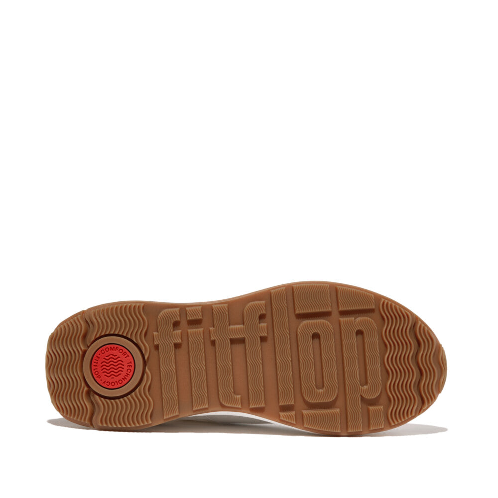 Flow Fabric/Suede/Leather Flatform Trainers F-MODE Microwobbleboard