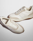 Flow Fabric/Suede/Leather Flatform Trainers F-MODE Microwobbleboard