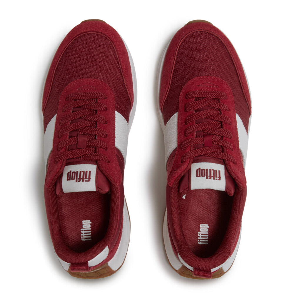 FITFLOP F-MODE Flow Fabric/Suede Sneakers SNEAKER