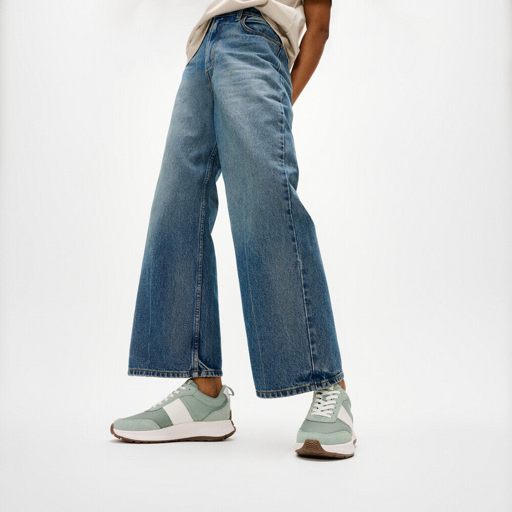 FITFLOP F-MODE Flow Fabric/Suede Sneakers SNEAKER