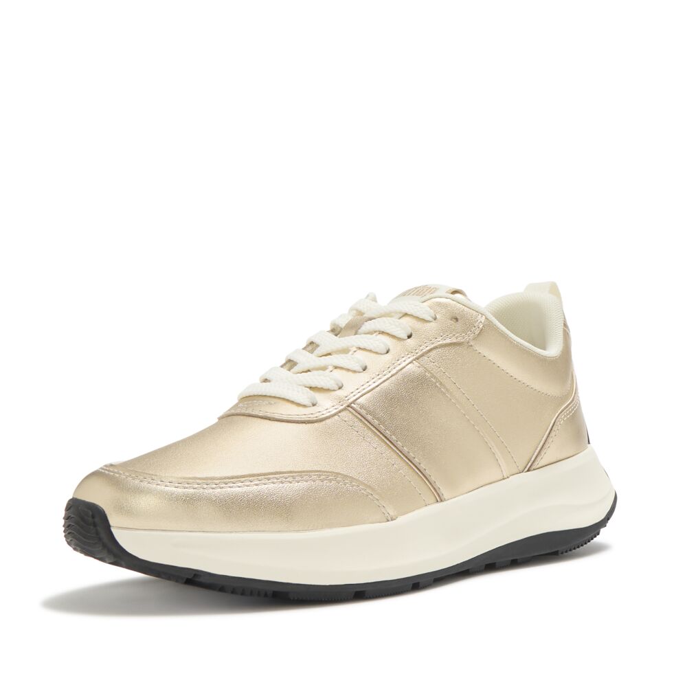 FitFlop F-Mode Flow Leather Trainers