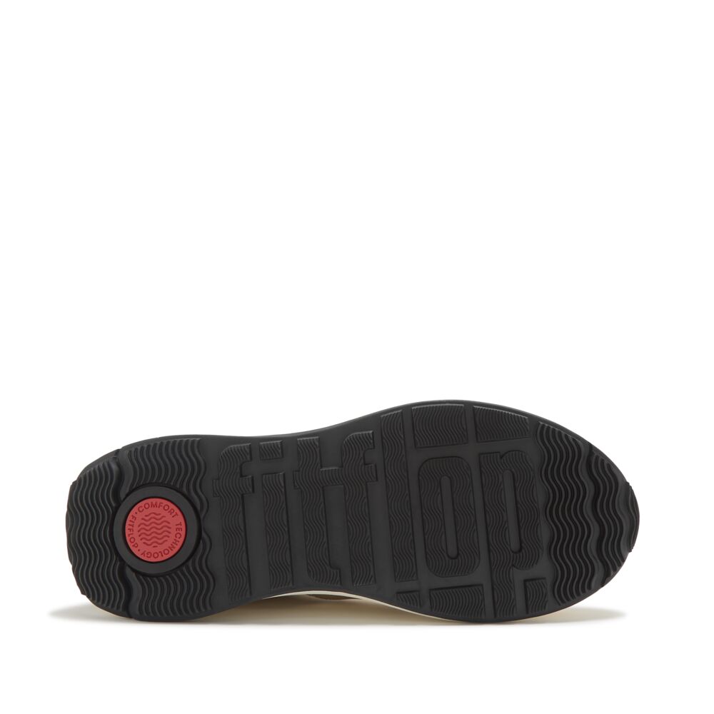 FitFlop F-Mode Flow Leather Trainers
