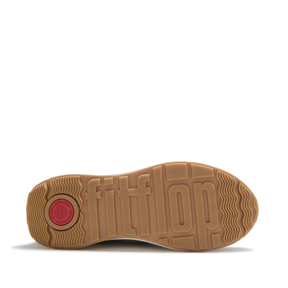 FitFlop F-Mode Flow Mesh Metalic Trainers