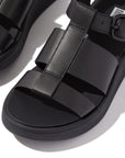 FitFlop FitFlop F-MODE Leather Flatform Fisherman Sandals Microwobbleboard