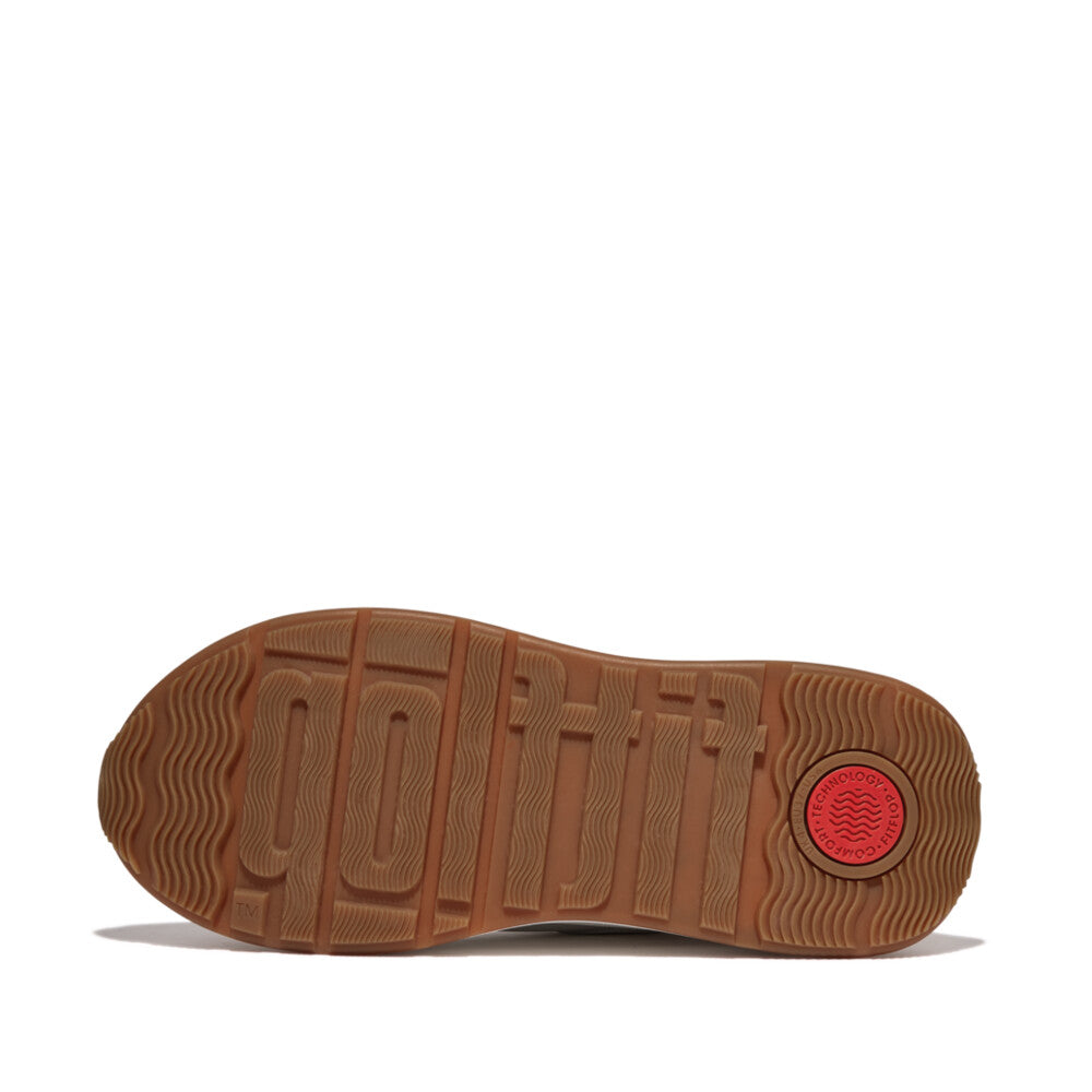 Leather/Suede Flatform Trainers F-MODE Microwobbleboard