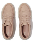 Leather/Suede Flatform Trainers F-MODE Microwobbleboard
