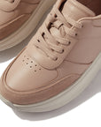 Leather/Suede Flatform Trainers F-MODE Microwobbleboard