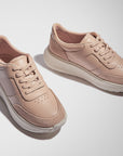 Leather/Suede Flatform Trainers F-MODE Microwobbleboard
