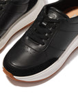 Leather/Suede Flatform Trainers F-MODE Microwobbleboard