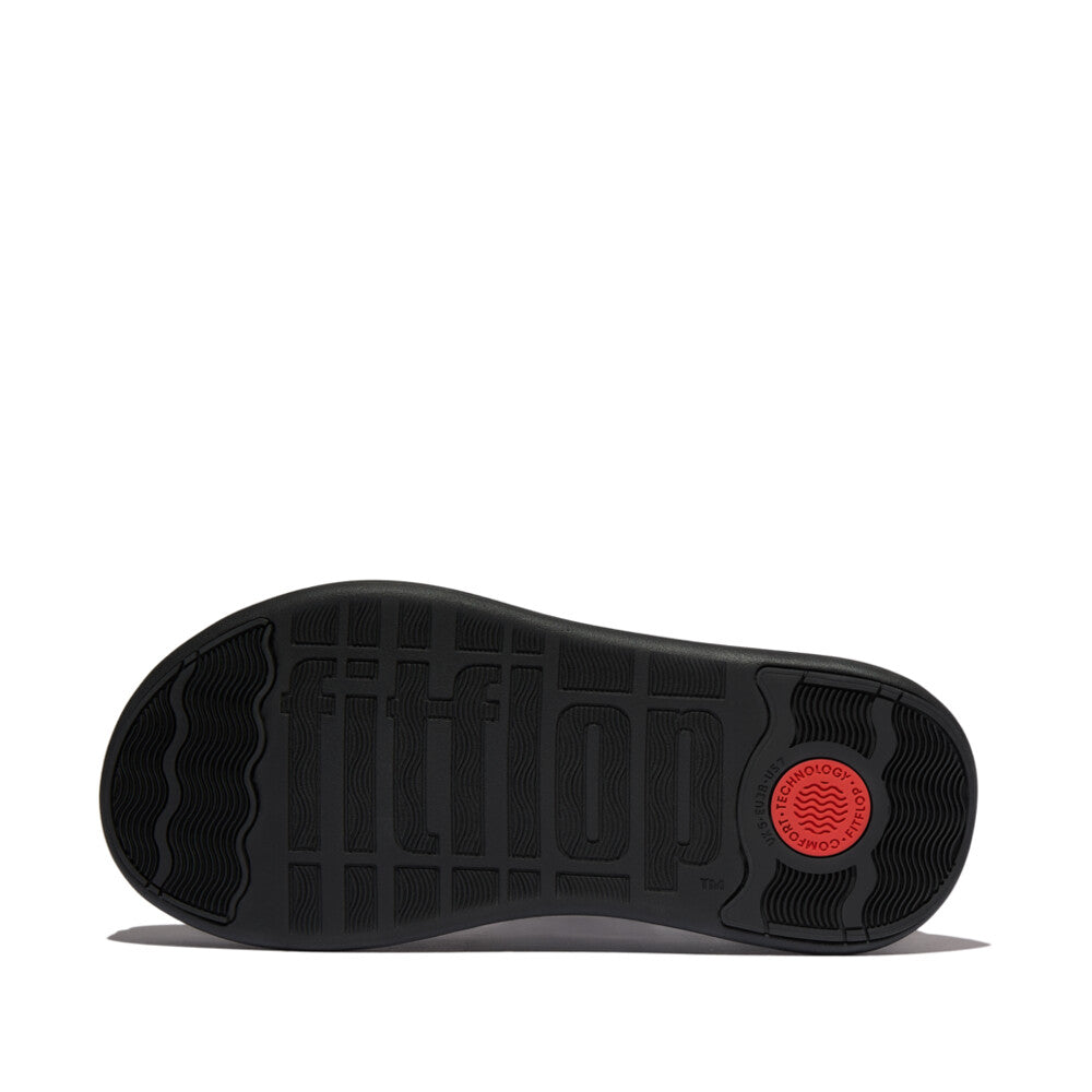 FitFlop F-MODE Stack Leather Back-Strap Toe-Post Sandals Sandal