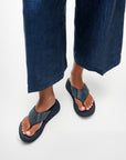 FitFlop FitFlop F-MODE Denim Toe Post Microwobbleboard