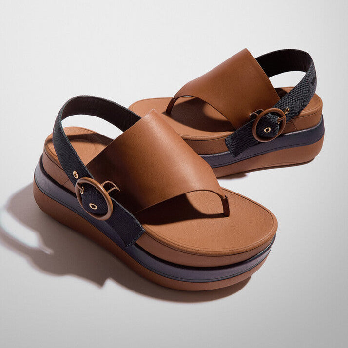 X Roksanda Leather/Webbing Sandals F-MODE Microwobbleboard