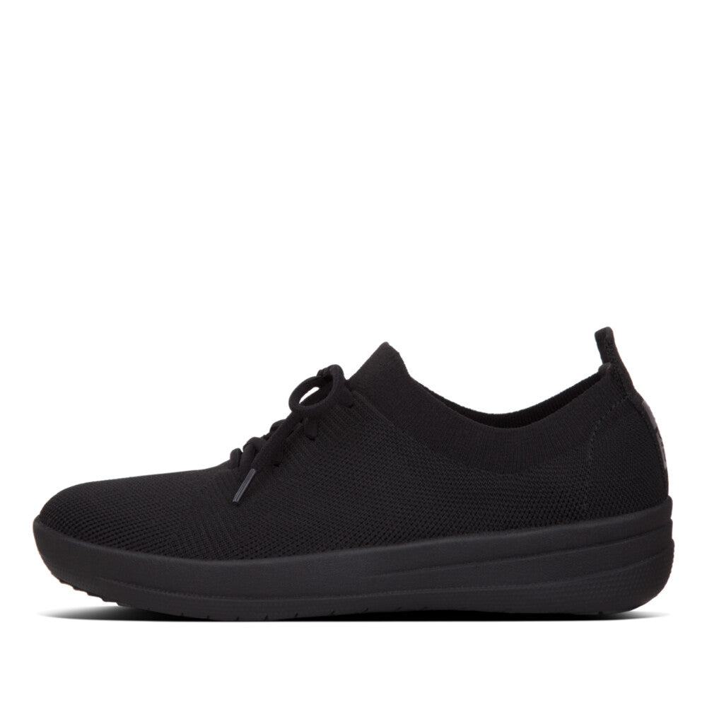 FitFlop Überknit F-sporty Trainers Anatomicush All Black 3